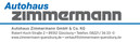 Logo Autohaus Zimmermann GmbH u. CO. KG